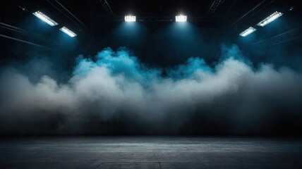 Obraz premium abstract image of dark room stage or black