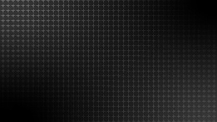 Abstract Black Background with Subtle Geometric Circular Pattern Design