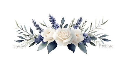 Obraz premium Floral arrangement elegance artistic composition against a bright aesthetic background