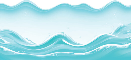 Transparent abstract soft green and blue abstract water color ocean wave texture background. Banner Graphic Resource as background for ocean wave and water wave abstract graphics	
