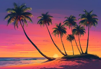 palm trees