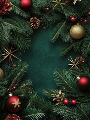 Noel or Christmas background