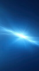 Fototapeta premium Abstract Light Rays on a Blue Background