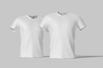 Blank  T-shirts Mockup