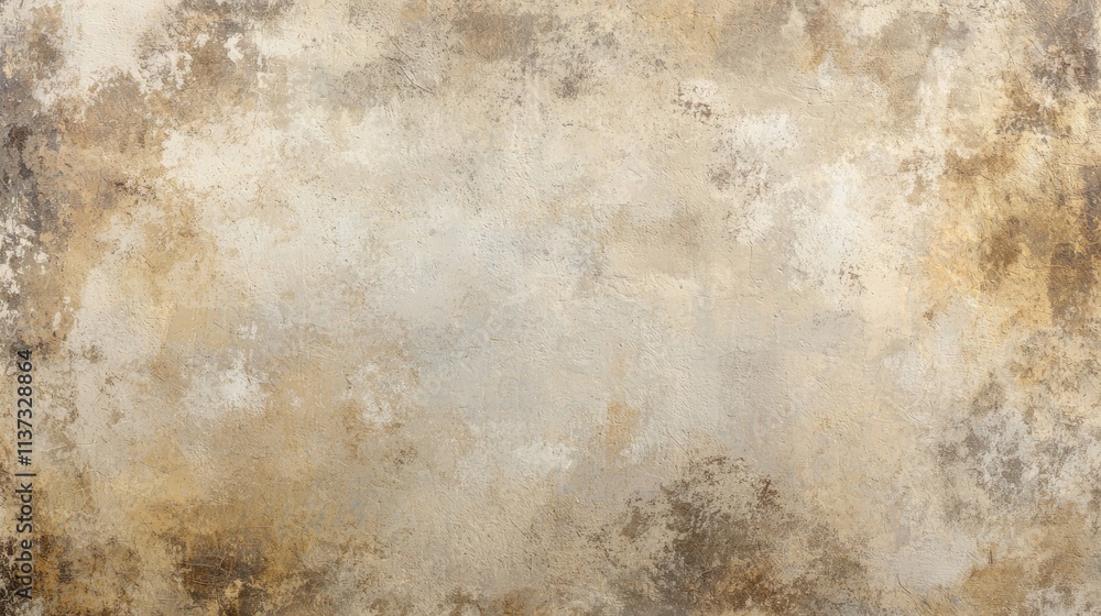 Aufkleber this vintage textured background features a soft, blank canvas with subtle brown stains and warm edg