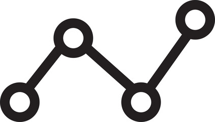 Data Graph Line Icon
