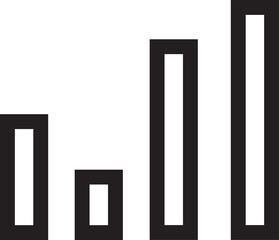 Bar Chart Line Icon
