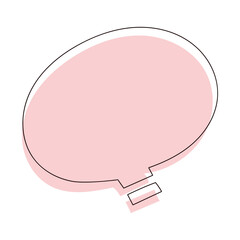 フキダシのイラスト