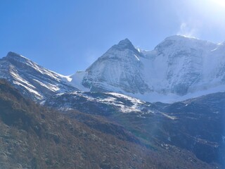 December 2024, Yading national nature reserve, Sichuan, China : Beautiful nature and landscapes...