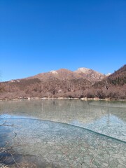 December 2024, Yading national nature reserve, Sichuan, China : Beautiful nature and landscapes...
