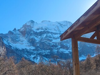 December 2024, Yading national nature reserve, Sichuan, China : Beautiful nature and landscapes...