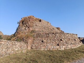 Delhi , India - Tughlakabad Fort Delhi , A picture of Tughlakabad Fort in Delhi dec 10 2024