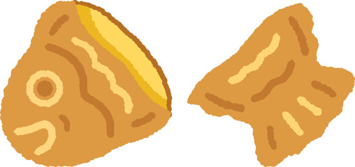 Korean winter snack Bungeoppang fish shaped bun