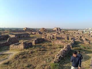 Delhi , India - Tughlakabad Fort Delhi , A picture of Tughlakabad Fort in Delhi dec 10 2024