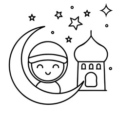 Ramadan Kareem illustration vector art