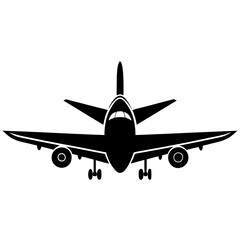 airplane isolated on white background