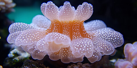  Colorful Marine Coral in Underwater Environment