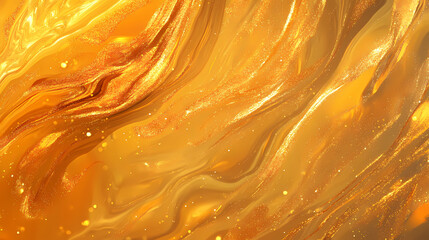 An abstract golden background with a shimmering twinkle effect, exuding elegance and radiance, abstract, decorative. Twinkle. Illustration