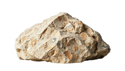 Obraz premium TRANSPARENT PNG ULTRA HD 8K Rhyolite Rock – Igneous Stone with Fine-Grained Texture, Unique Patterns, and Earthy Colors, Isolated on Transparent Background, Ideal for Geology, Design, or Construction