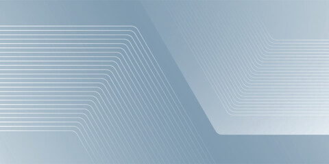 Abstract hexagon lines on gray background simple art modern