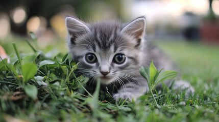 Adorable Kitty Cat: A Feline Friend Capturing Hearts with Playful Charm