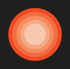 Retro Vintage Sunset Design