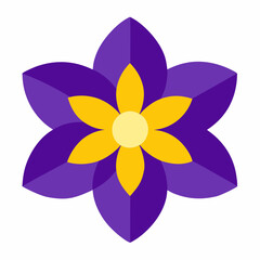 Abstract flower vector illustration