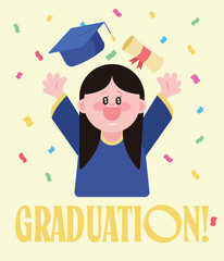 graduation graduate student celebration congratulation school university study graduating degree certificate veremony celebrating campus