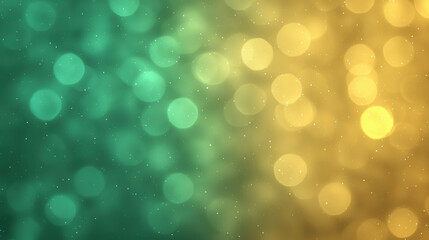 Fototapeta premium Vibrant Smooth Intertwining Beams of Light in Rich Green and Yellow Shades