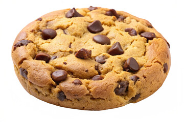 chocolate chip cookies isolated
