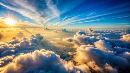 Airplane Window View, Cloudscape, Aerial Photography, Minimalist Cloud Photos, Above the Clouds, Sky View, Flight Photography,  Heaven's Gate, Cloud Sea,  Stunning Aerial Shot