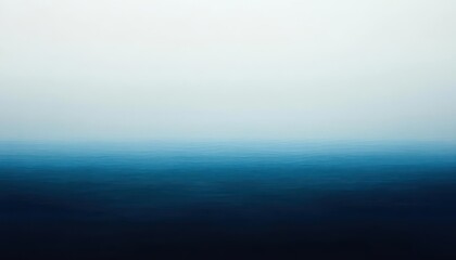 Obraz premium A serene gradient of blues and whites, evoking calm and tranquility.