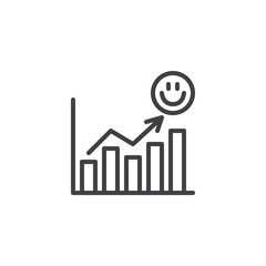 User Satisfaction line icon