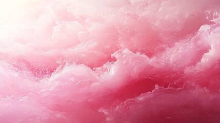 Fototapeta premium Abstract Pink Waves Texture Background Design