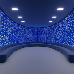 Tech-Forward Digital Display Wall Offering a Modern and Innovative Look