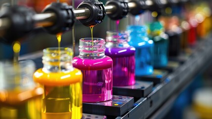 Paint Factory: Specializes in manufacturing paints, coatings, and varnishes for industrial and home use, ensuring color variety, durability, and excellent coverage.
