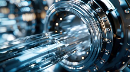 Fototapeta premium Medical Equipment Factory: Specializes in crafting medical equipment such as MRI machines, surgical instruments, and hospital beds, ensuring the reliability and precision needed in healthcare. 