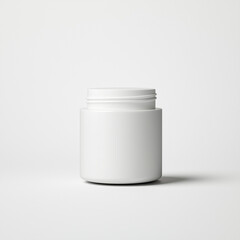 Refined and Sophisticated Anti-Aging Cream Pot in a Pearl-Toned Finish