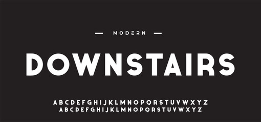 Creative font. Modern abstract digital tech font. Logo creative font, type, technology, movie, digital, music, movie. Fonts and illustration in vector format.