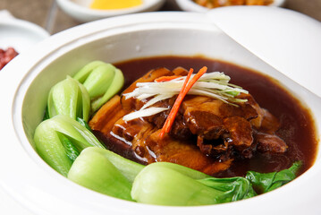 stew with vegetables