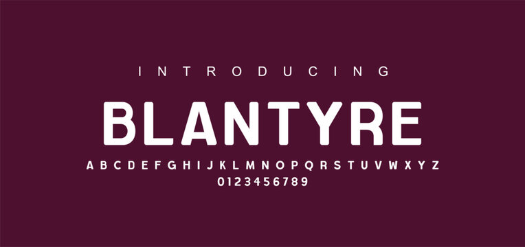 Creative font. Modern abstract digital tech font. Logo creative font, type, technology, movie, digital, music, movie. Fonts and illustration in vector format.