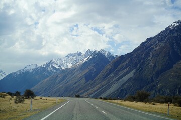 Fototapeta premium road in mountains
