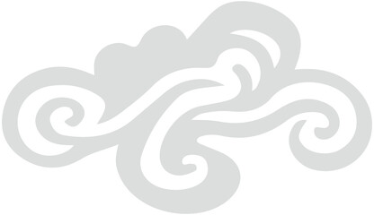 Chinese Smoke cloud Icon
