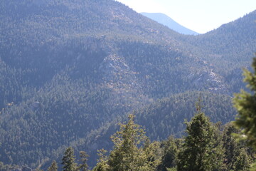 Colorado mountain view