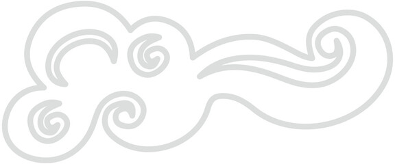 Fototapeta premium China cloud icon 