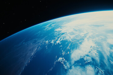 Fototapeta premium Blue Earth Concept Background
