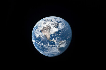 Naklejka premium Blue Earth Concept Background