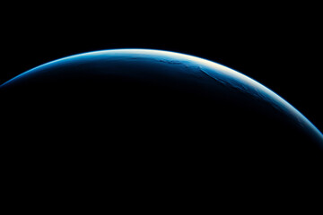 Blue Earth Concept Background