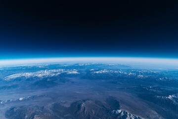 Blue Earth Concept Background