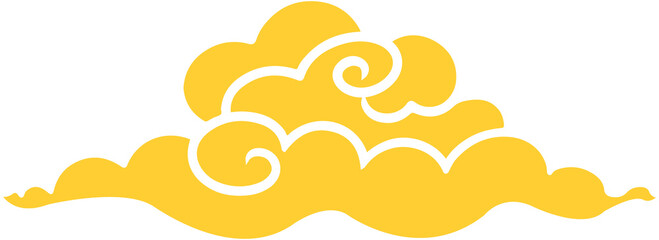 Chinese Cloud Outline icon
